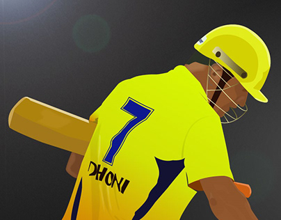 MS Dhoni Motion Poster