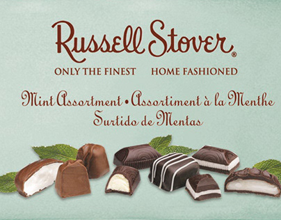 Russell Stover Candies Package Design