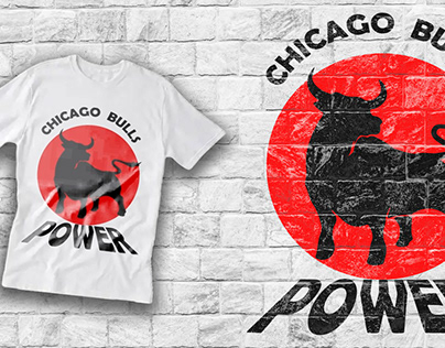 Chicago Bulls T-SHIRT Design