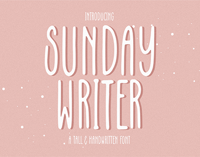 Sunday Writer - Free Font