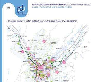 Cartes multimodales PDU 2030 - Grenoble-Alpes Métropole