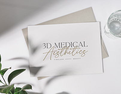 3D Medical Aesthetics - Logo, branding and webdesign