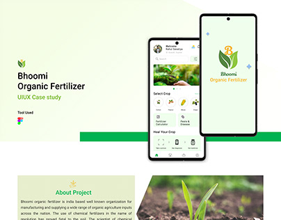 Bhoomi Organic Fertilizer UI/UX Case Study