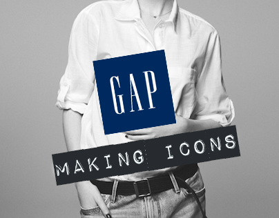 "Making Icons" Gap Campaign
