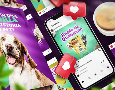 Social Media Design | PETS&VET - PetShop