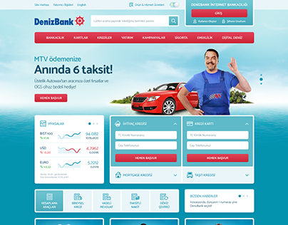 DenizBank Web Site