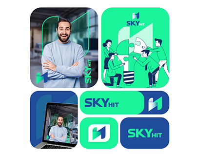 Project thumbnail - Sky Hit - Brand and Visual Identity Design