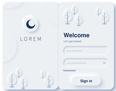 Sign-up Page Design