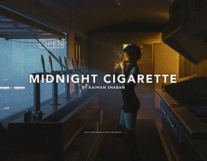 Midnight cigarette