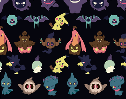 Project thumbnail - Pokémon Halloween Patern