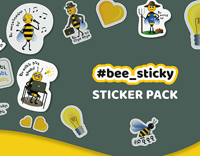 Sticky Bee stickerpack