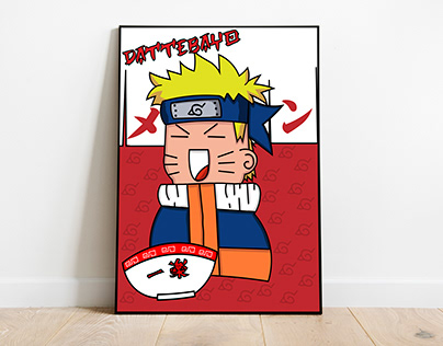 Desenho vetorial Naruto