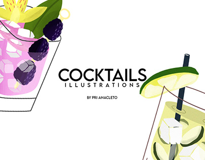 Cocktails Illustrations