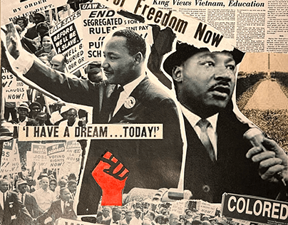 Martin Luther King JR Collage