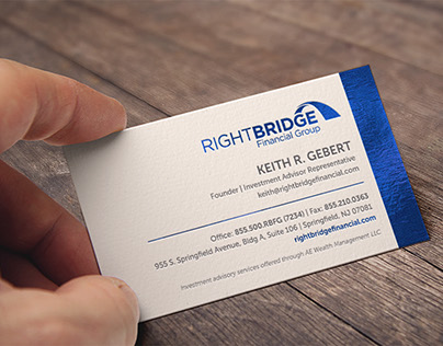 Foil/Embossed Business Card
