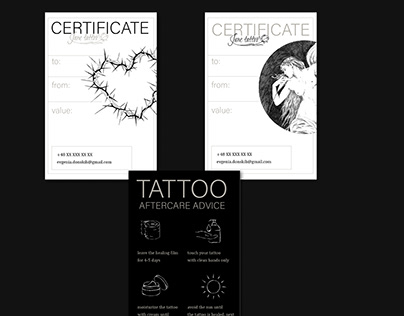 Jane Tattoo. Brand Identify Design