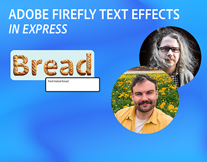 Adobe Firefly Text Effects in Express