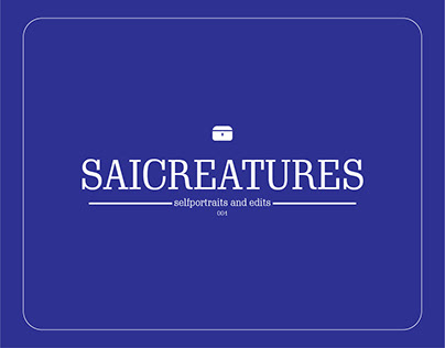 SAICREATURES - selfportraits and edits 001