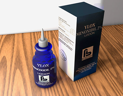 Project thumbnail - Hair lotion 3D model + packaging