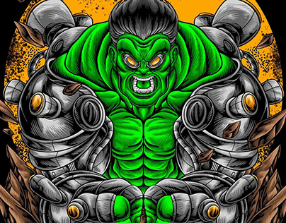 hulk buster illustration