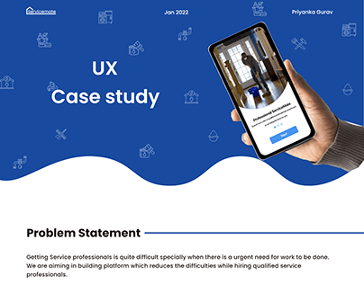 ServiceMate-Case study(Home services)