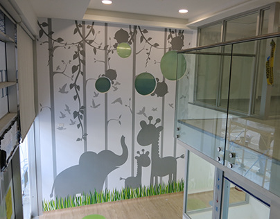Diseño de Murales de Sala Pediatría HPP
