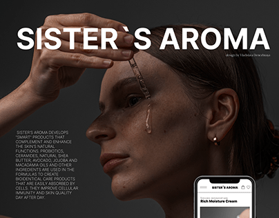 SISTER`S AROMA | E-commerce redesign concept