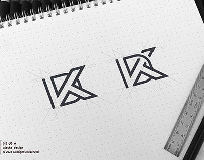 Project thumbnail - DK logo design