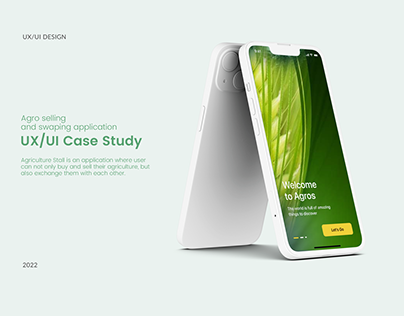 UX/ UI Case Study - Agro Plant E-commerce App