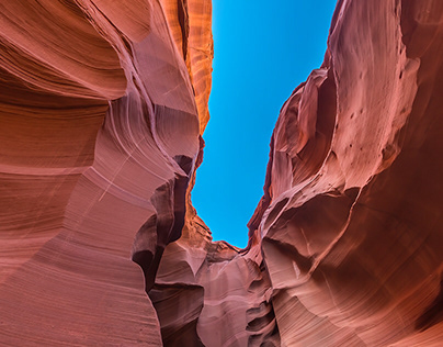 Slot Canyon Series: Texture, Shadow and Light
