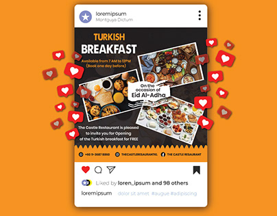 Social Media Instagram Post Design