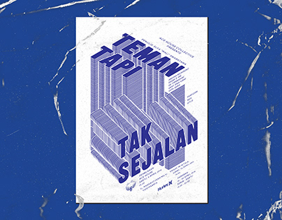 Teman Tapi Tak Sejalan | Exhibition Poster | 2016
