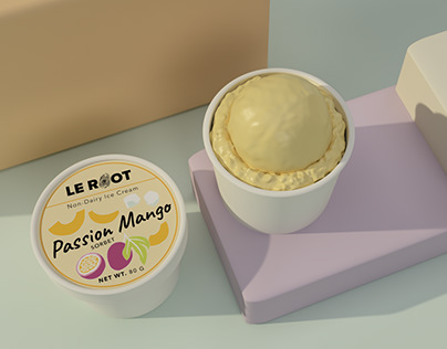 Non Dairy Healthy Ice Cream Tub for Le Root 2019