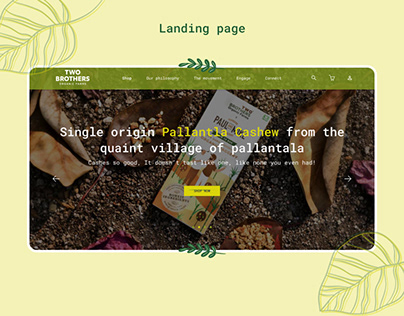 agriculture landing page