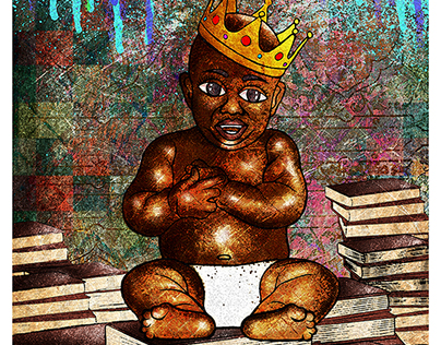 "Young King" Illustration By John C. Spain