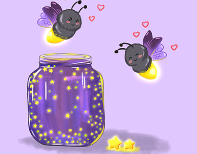Cute little insects