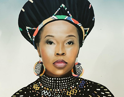 Portrait Art Study (Sindi Dlathu)