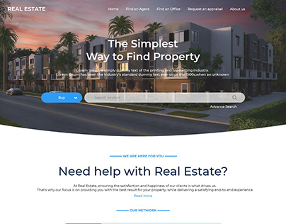 Real Estate Web UI