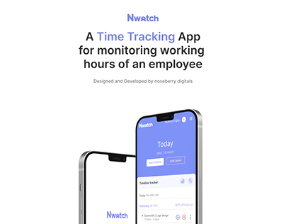 N-watch : App used For monitoring employee working