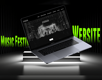 Music Festival Web Design