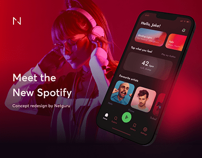 Spotify – Music Player Redesign