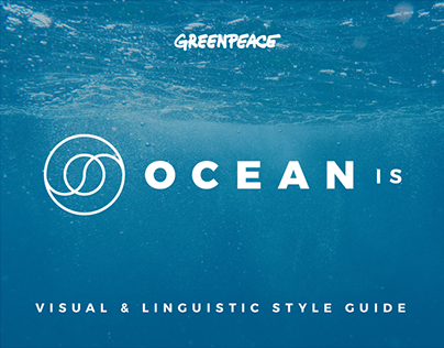 Interactive Visual & Linguistic Style Guide - Ocean Is