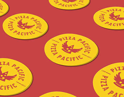 Pizza Pacific Branding