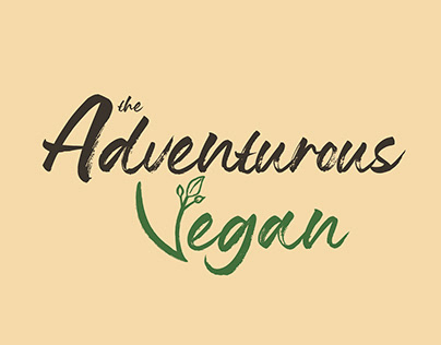 Adventurous Vegan Logo Design
