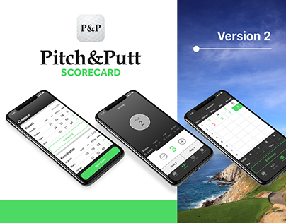 UX/UI Design for Pitch & Putt Scorecard App