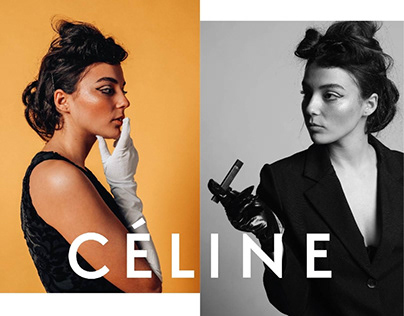 Céline 1950's Editorial Fashion History Project