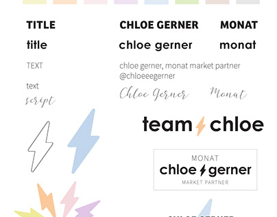 Chloe Gerner - Monat MP Branding, Ops & Social Package