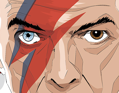 David Bowie Ilustration - Heroes