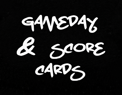 Game/Score Cards