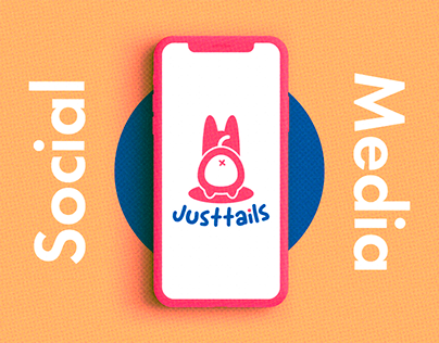 JustTails — Pet Shop Logo & Social Media Content Design